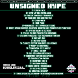 DJ WizKid Unsigned Hype Vol. 5 Back Cover