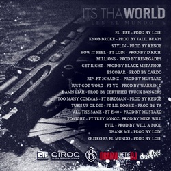 Young Jeezy Its Tha World Back Cover